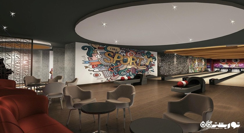 سالن بولینگ هتل بوتانیک اکسکلوسیو لارا